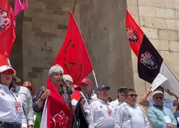 Este 1 de mayo el llamado sindicalismo independiente salió a las calles en demanda de mejores salarios