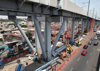 ¿Cómo van los trabajos los rehabilitación del tramo elevando de la Línea 12? Aquí te decimos