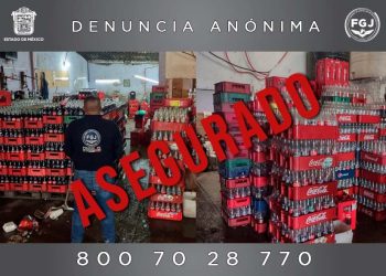 Aseguran fábrica clandestina de refrescos de cola adulterados, hay diez detenidos