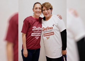 Sheinbaum felicita a Delfina Gómez tras su triunfo