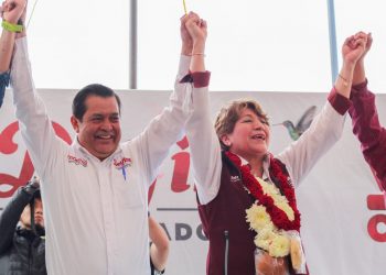 Hugo De la Rosa invita a indecisos a sumarse con Delfina Gómez