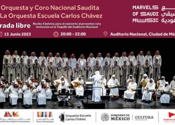 “Musical Marvels of Saudí Arabia” presenta el concierto obras maestras de la música saudita en México