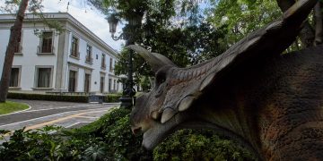 Los dinosaurios llegan a Los Pinos, conócelos