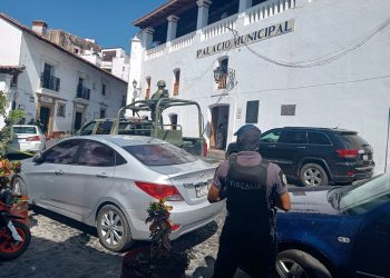 Alertan en Ayuntamiento de Taxco de Alarcón por presunta bomba