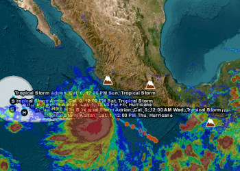 Se forma primer ciclón en el pacifico mexicano; se prevé crezca a huracán