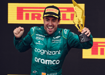 Fernando Alonso logra su podio 104 en la F1