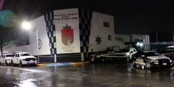 Atacan sede de policía en Tapachula