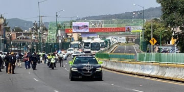 Se reabre la circulación en la autopista México-Cuernavaca tras 5 horas de bloqueo
