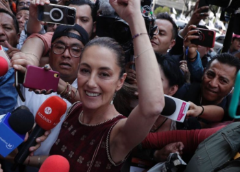 Esto dijo Sheinbaum a su llegada al Consejo Nacional de Morena