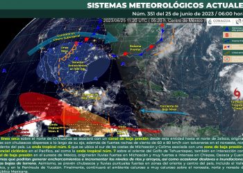 Se pronostican lluvias intensas en estos estados