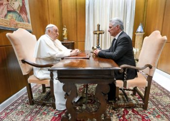 De esto conversaron Díaz-Canel y el Papa Francisco