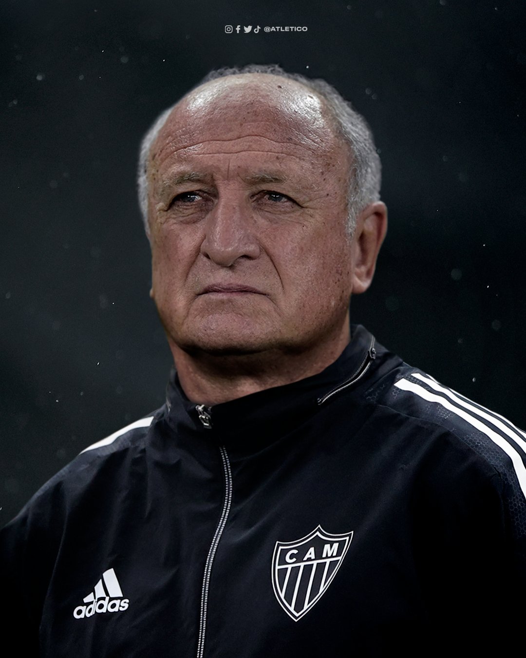 Luiz Felipe Scolari es el nuevo entrenador del Atlético Mineiro