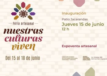 El Museo Nacional de Culturas Populares será sede de “Nuestras Culturas  Viven. Feria Artesanal”