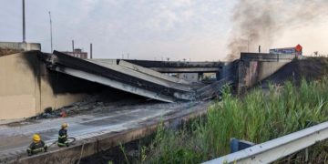 Por esta razón colapso puente elevado en Filadelfia
