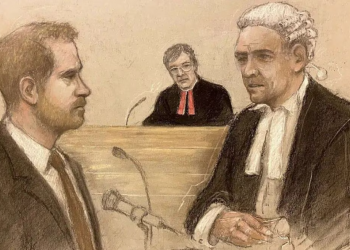 Príncipe Harry declara en la corte 
