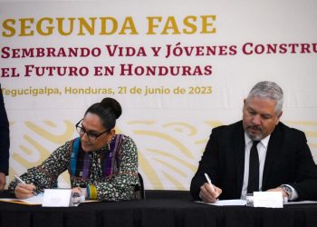 México y Honduras anuncian segunda fase de “Sembrando Vida” y “Jóvenes Construyendo el Futuro”