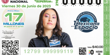 Katya Echazarreta despega en billete de Lotería y campamento aeroespacial