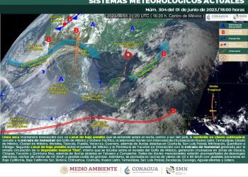SMN prevé lluvias fuertes en varios estados del país