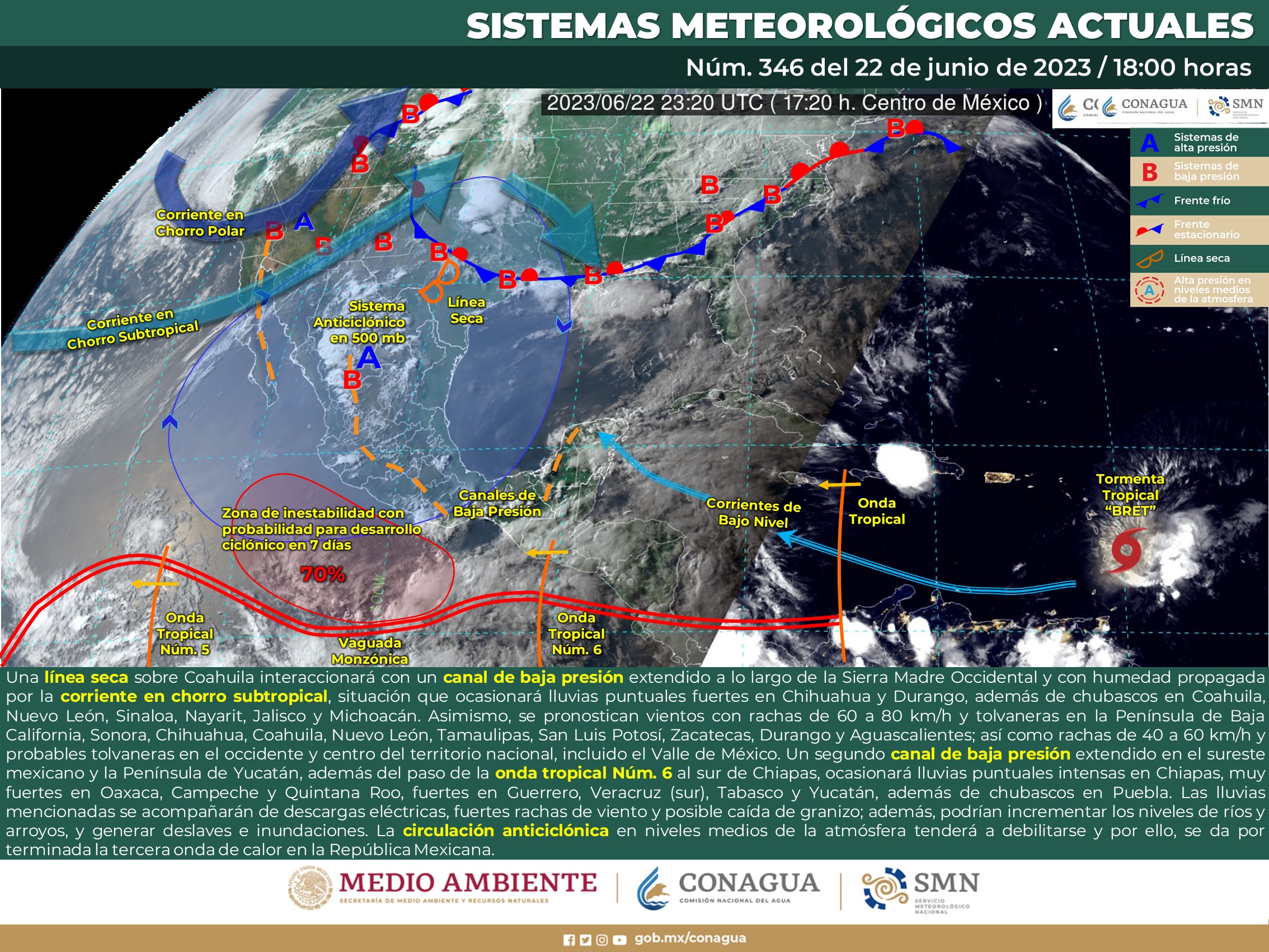 La Onda Tropical 6 Se Desplazará Sobre El Sureste Mexicano Enfoque Noticias 4994