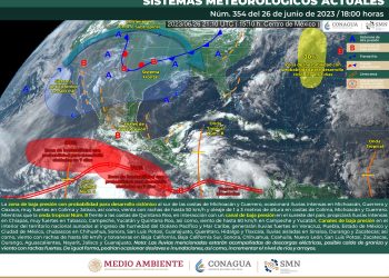 SMN prevé lluvias puntuales fuertes en estos estados