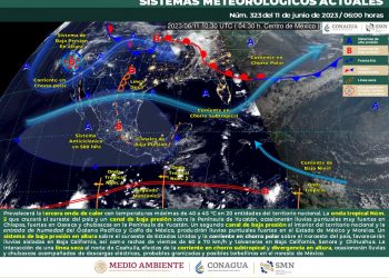 SMN prevé temperaturas de hasta 45 grados, te contamos en qué estados