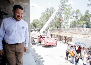 Este es el avance en las obras de construcción de la Unidad Habitacional La Virgen