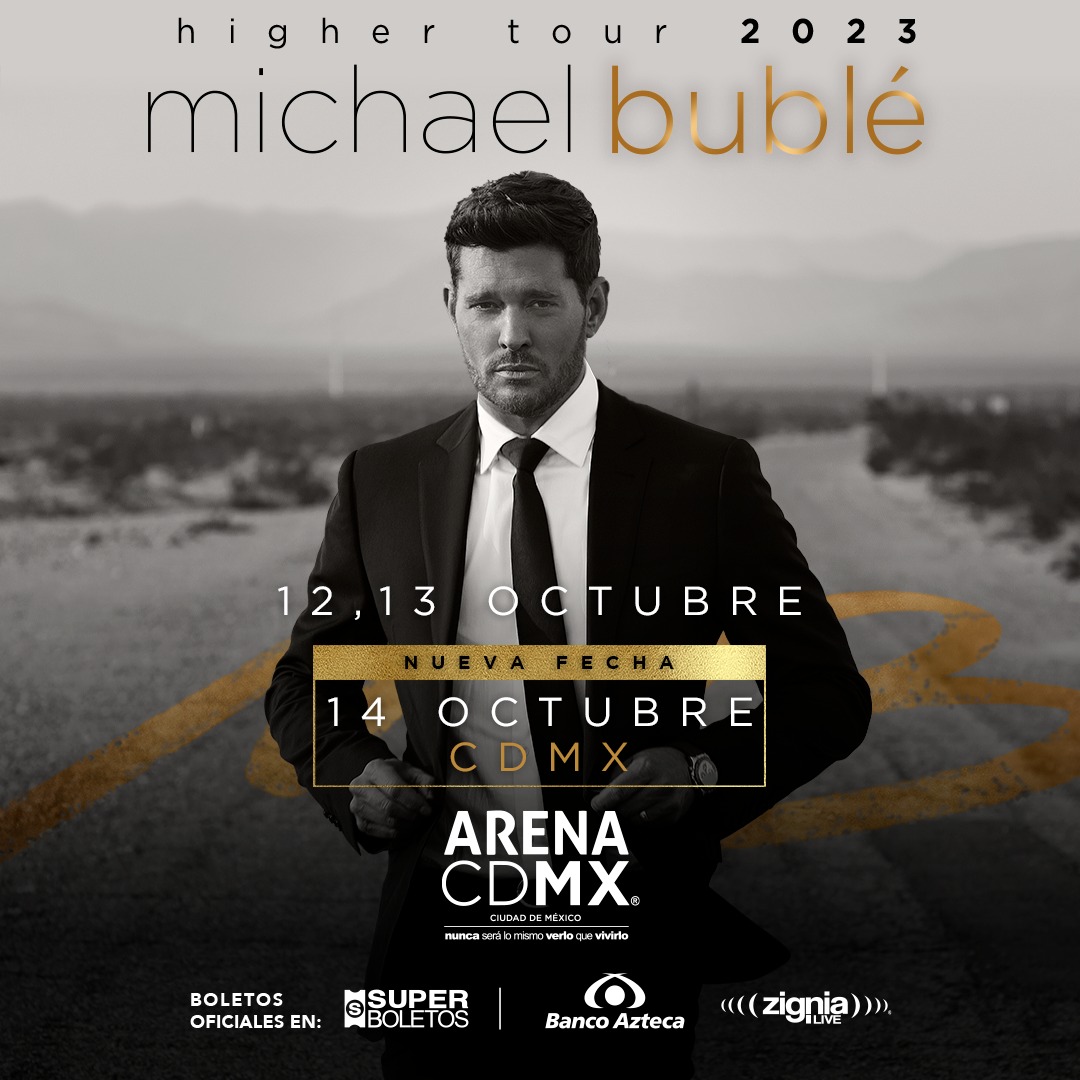 Michael Bublé abre nueva fecha en la Arena CDMX Enfoque Noticias