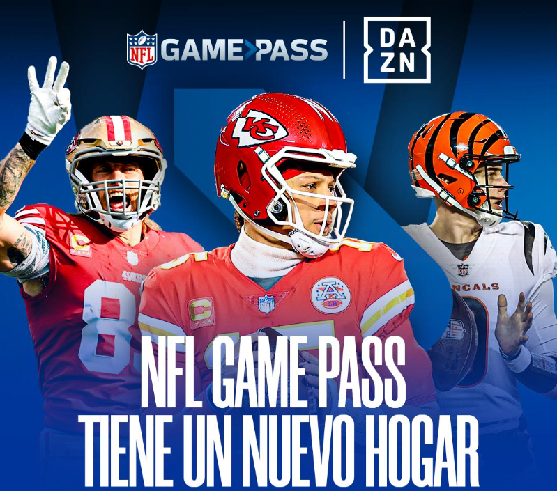 Alianza de DAZN y NFL ofrece juegos en vivo en 250 territorios del mundo  con GAME PASS - Enfoque Noticias