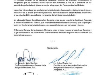El Poder Judicial no está exento de errores, pero hay recursos y procedimientos: Víctor Oléa 