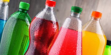 Botellas de refresco en un supermercado de la Ciudad de México.
