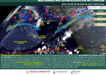 SMN prevé tercera onda de calor sobre el territorio nacional