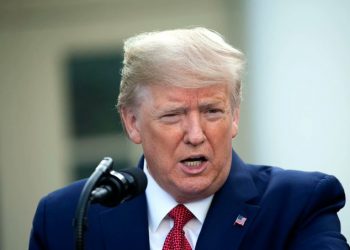 Donald Trump bajo arresto en la Corte de Miami