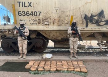 Aseguran cargamento de metanfetamina y cocaína en Sonora