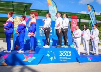 Tiro deportivo femenil cosecha cinco medallas en San Salvador 2023 