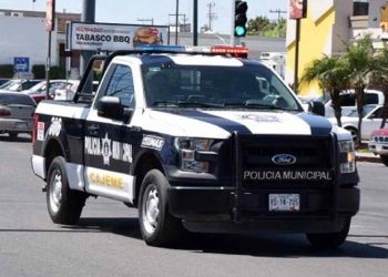 Privan de la libertad a tres policías municipales en Cajeme, Sonora