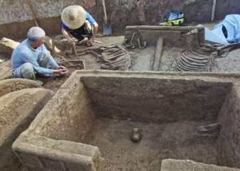 Hallan en China conjunto de 22 tumbas antiguas