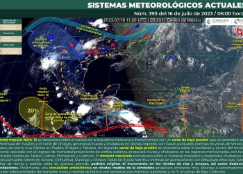 Se pronostican lluvias puntuales en estos estados