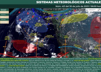 ¿En qué estados lloverá este domingo?