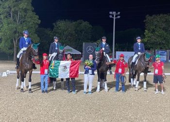 Binomios ecuestres logran plata y bronce en Juegos Centroamericanos  