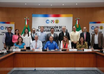 Arrancan trabajos PAN, PRI y PRD junto con grupo de expertos, para la construcción de la plataforma conjunta del Frente Amplio por México