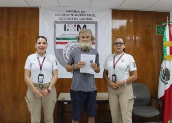 Regulariza INM a náufrago de nacionalidad australiana