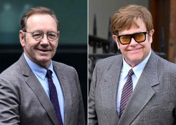 ¿A favor o en contra? Elton John testifica en el juicio de Kevin Spacey