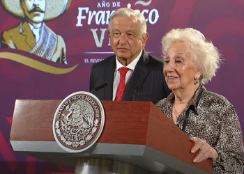 Esto señaló la fundadora de las Abuelas de Plaza de Mayo en la mañanera