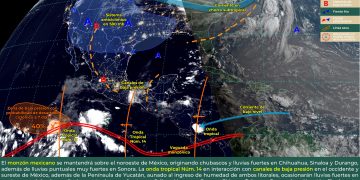 La onda tropical 14 ocasionará lluvias fuertes, aquí te contamos dónde