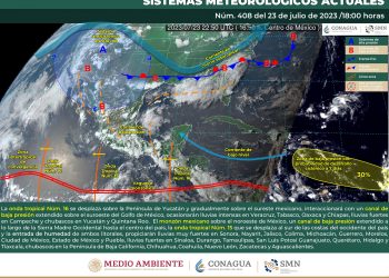 La onda tropical 16 generará lluvias muy fuertes en estos estados