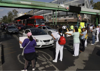 La CDMX colapsada por bloqueo de médicos