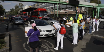 La CDMX colapsada por bloqueo de médicos
