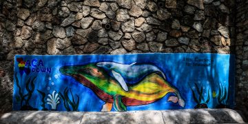 Niños con síndrome de Down pintan murales como parte de nueva terapia