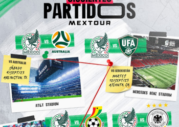 La Selección Mexicana de Futbol tendrá cuatro encuentros en EU por 20 aniversario del MexTour