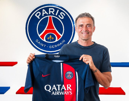 Presentan A Luis Enrique Como Nuevo Técnico Del PSG - Enfoque Noticias